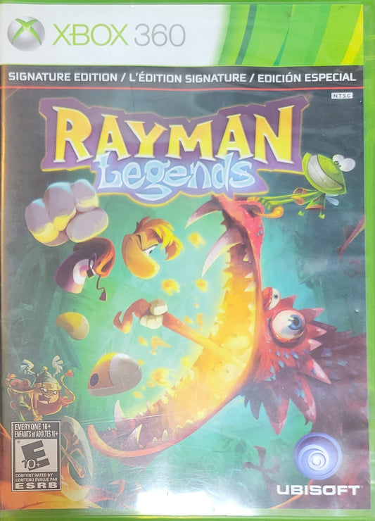 Rayman Legends – Microsoft Xbox 360 CIB – Clean Disc – RE-SEALED (2013)