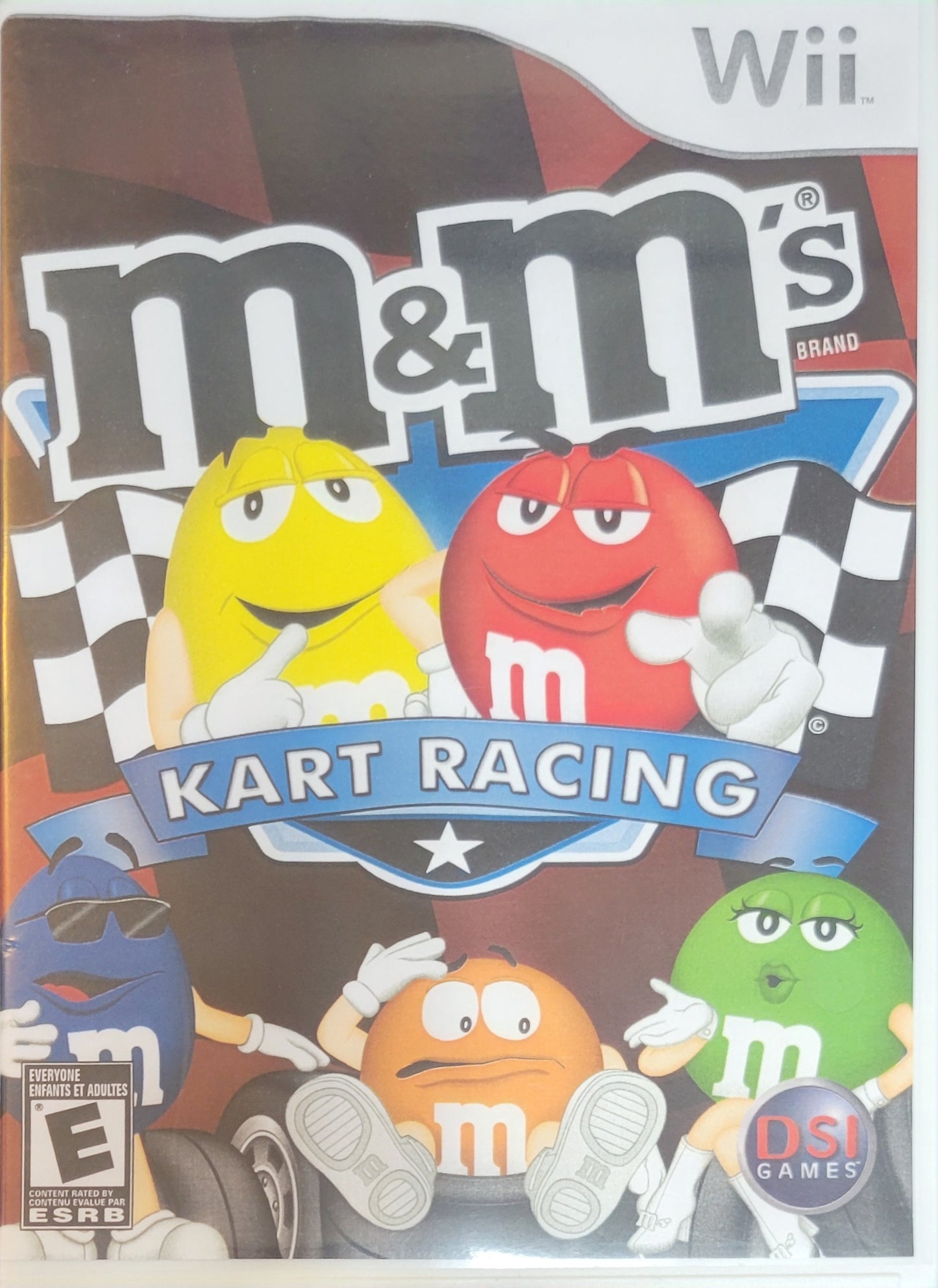 M&M's Kart Racing – Nintendo Wii CIB – RE-SEALED + Like New