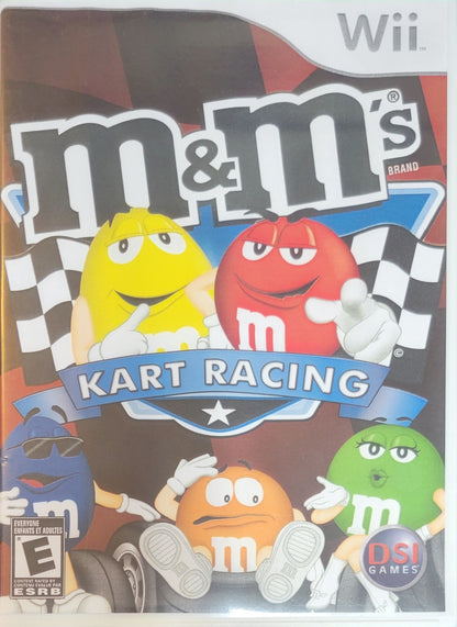 M&M's Kart Racing – Nintendo Wii CIB – RE-SEALED + Like New