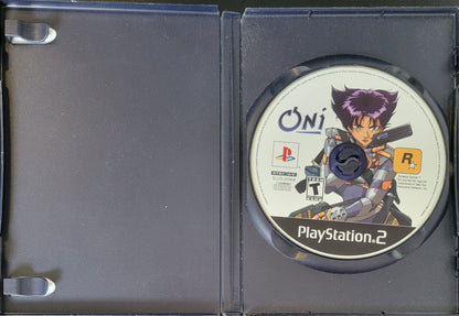 ONI - Sony PlayStation 2 PS2 Pre-Owned Tested & Working Great Shape!