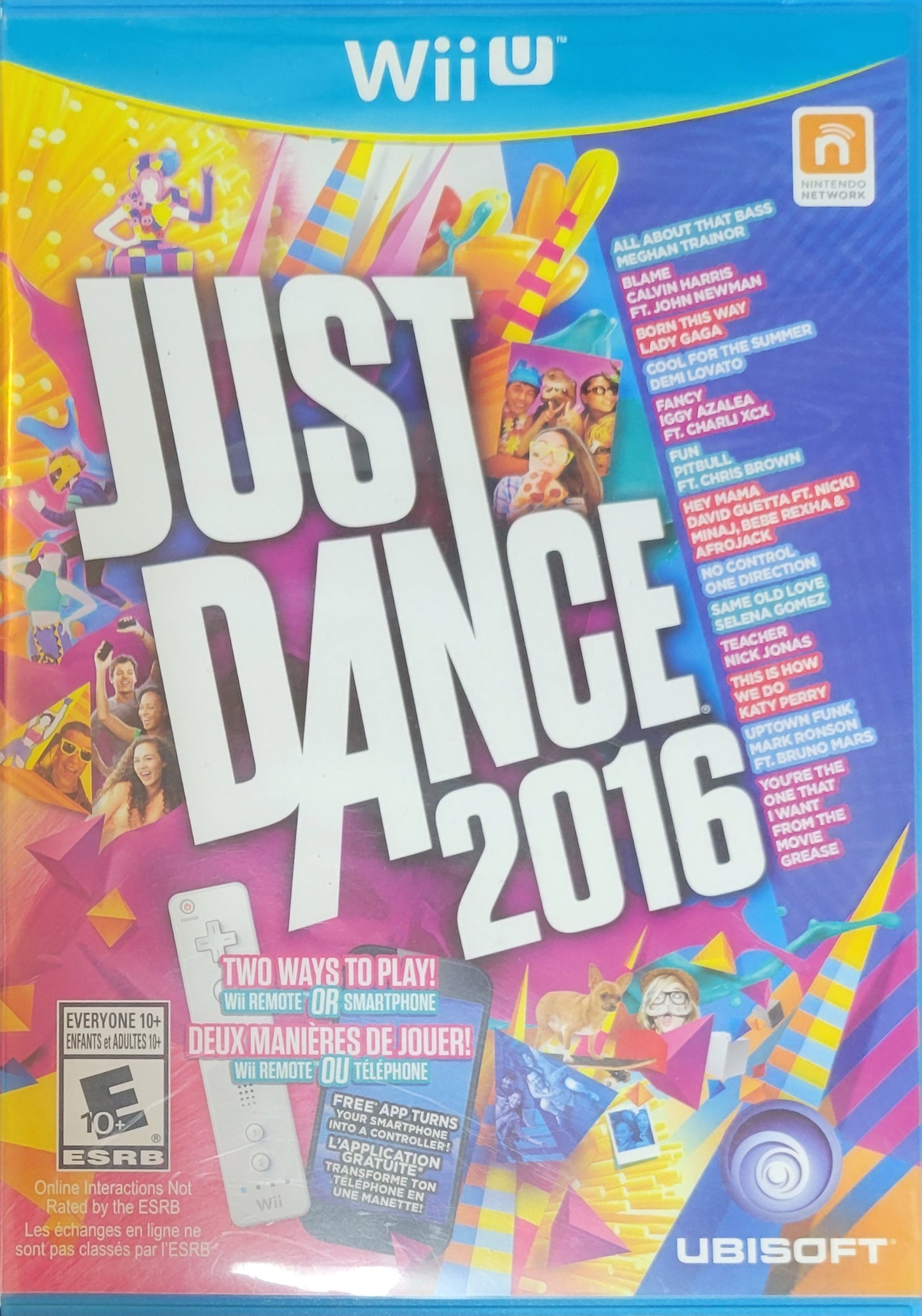 Just Dance 2016 – Nintendo Wii U CIB Re-Sealed Clean Disc