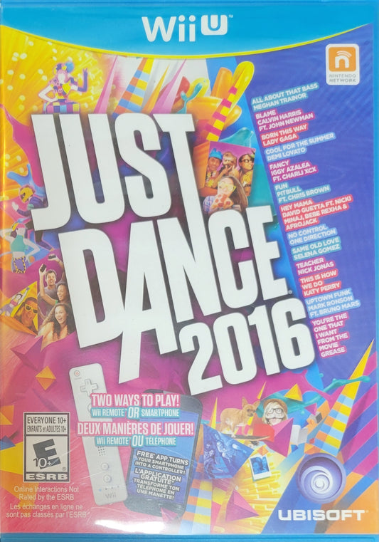 Just Dance 2016 – Nintendo Wii U CIB Re-Sealed Clean Disc