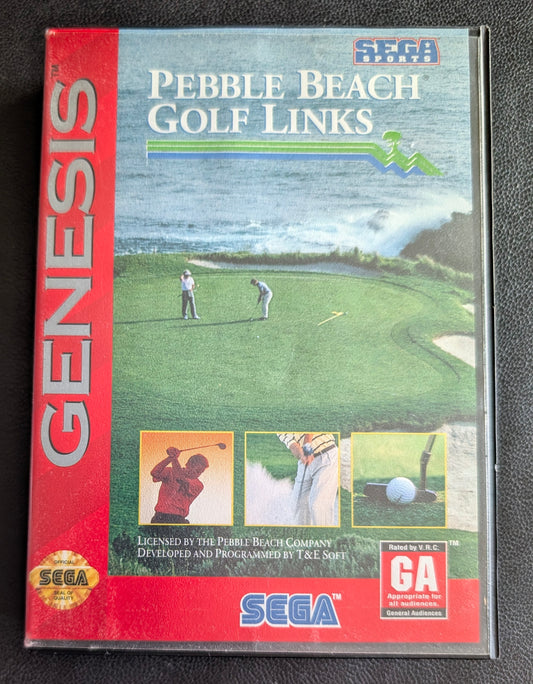 Pebble Beach Golf Links - Boxed (No Manual) (Sega Genesis) | 1994 | Sports / Golf
