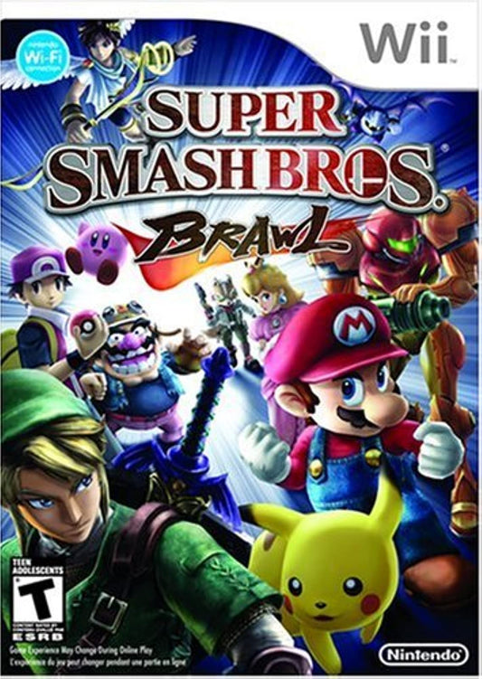 Super Smash Bros. Brawl - 2013 Nintendo - Wii - RE Sealed MINT