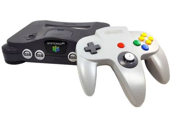 N64 (Nintendo 64) CONSOLE Lot + 1 Controllers & Hook Up Cords - 4 Variants