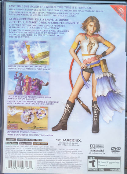 Final Fantasy X2 - Sony PlayStation 2 PS2 CIB Pre-Owned Great Shape! Tested & Working