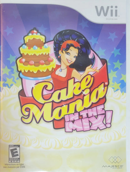 Cake Mania: In the Mix! – 2008 Nintendo Wii CIB – RE-SEALED + Clean Disc