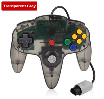 Nintendo 64 (N64) Wired Controller | Translucent Colors | Replacement Gamepad | Brand New