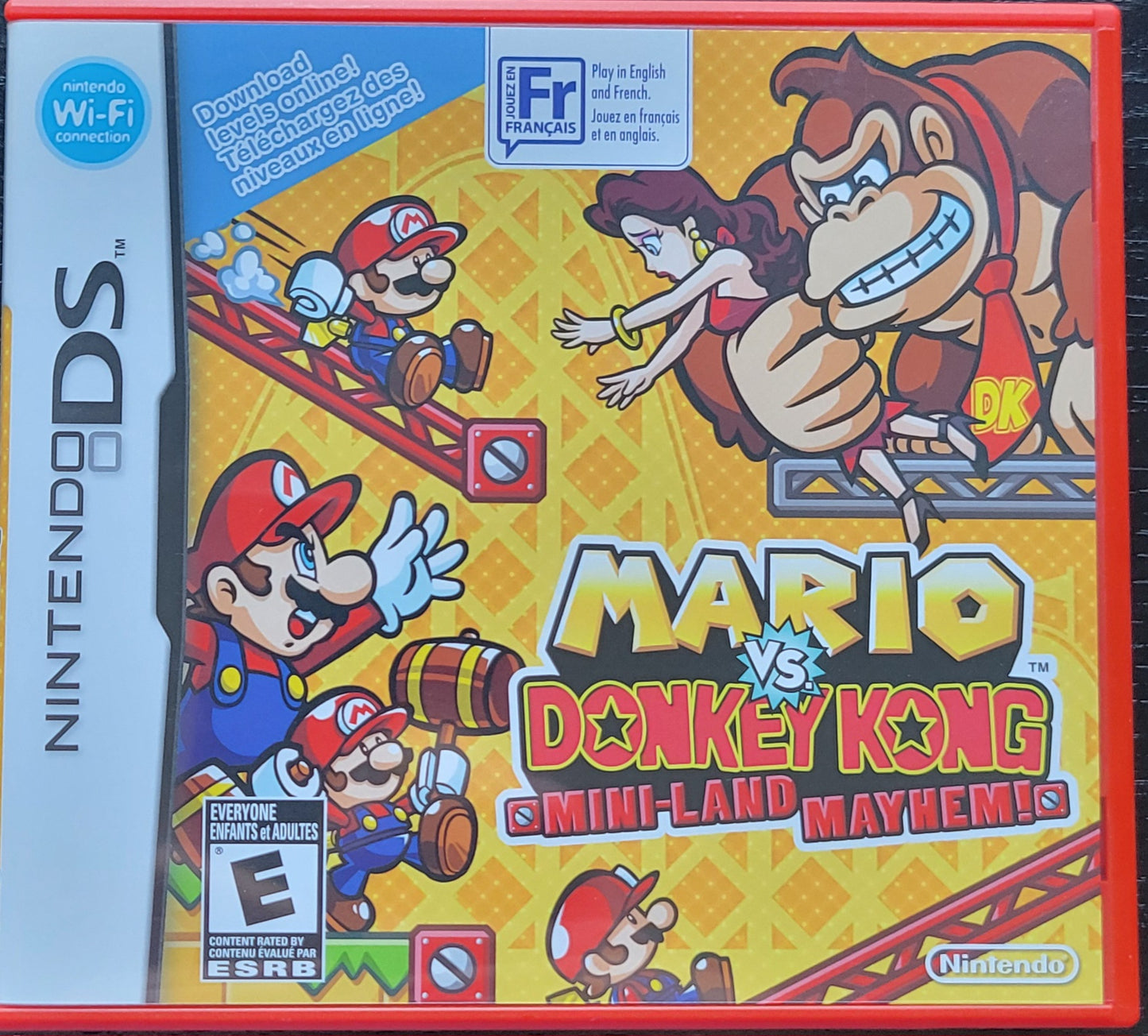 Mario Vs. Donkey Kong: Mini Land Mayhem - Nintendo DS - Handheld Console NTSC Cartridge Only Tested & Working