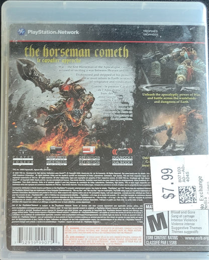 Darksiders (CIB) – Sony PlayStation 3 PS3 – Great Shape