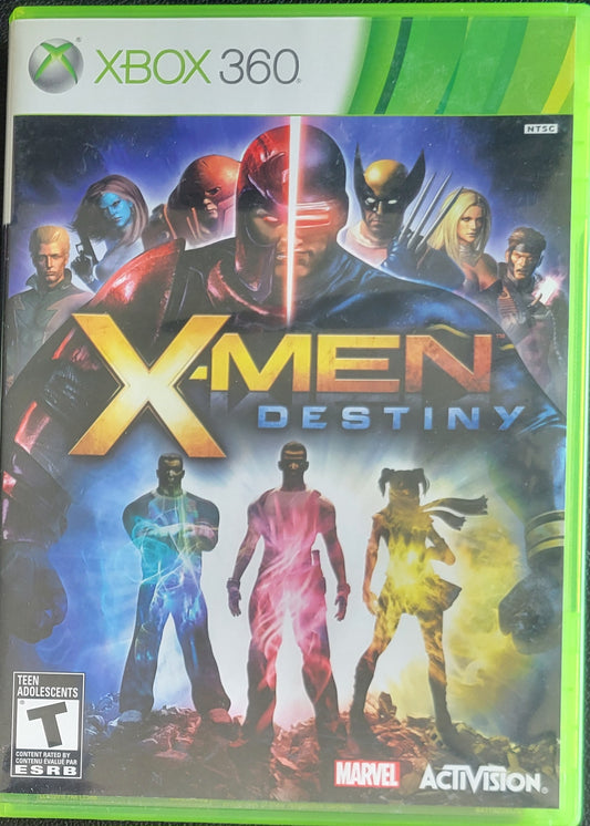 X-Men Destiny - (CIB) - Microsoft XBOX 360 - Pre-Owned Like New CLEAN DISC