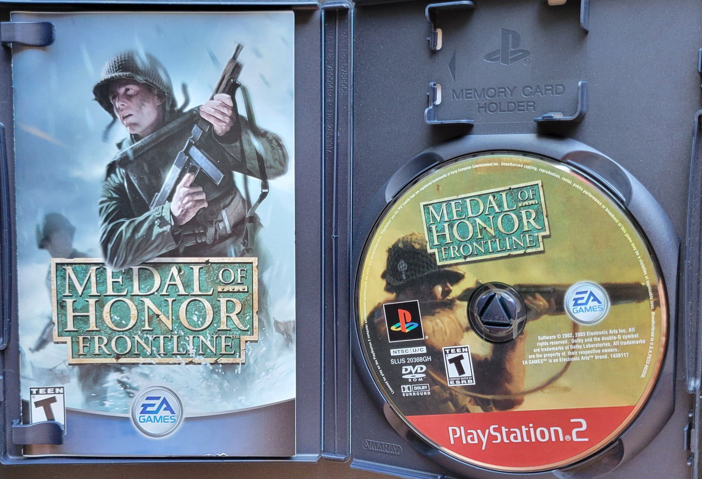 Nice Find * Medal Of Honor: FRONTLINE - Sony PlayStation 2 PS2 CIB Pre-Owned Great Shape! Tested & Working