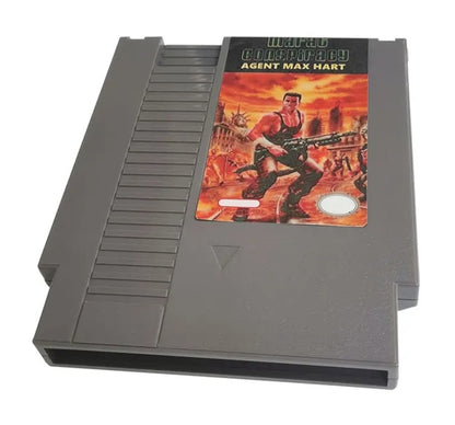 Mafat Conspiracy: Agent Max Hart - NES Nintendo Entertainment System 1983 72 Pin 8 Bit Video Game Cartridge