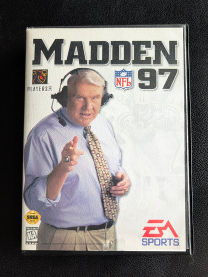 Madden NFL '97 - Boxed CIB (Sega Genesis) | 1996 | Sports / Football