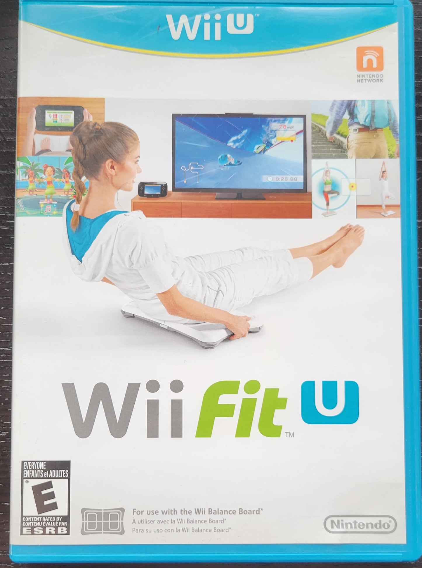 Wii Fit U - Nintendo - Wii U - Entertainment System CIB Clean Disc