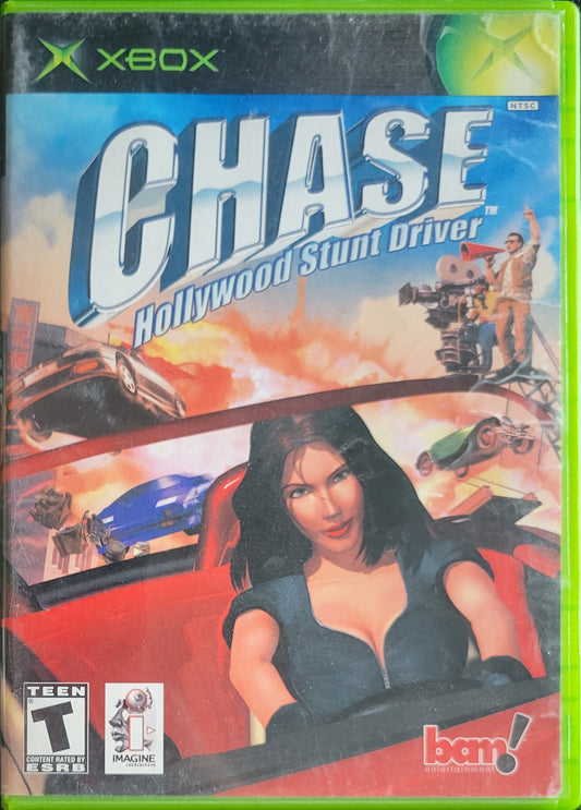 Chase Holywood Stunt Driver (CIB) OG Microsoft XBOX  Pre-Owned Great Shape Tested & Working CLEAN DISC