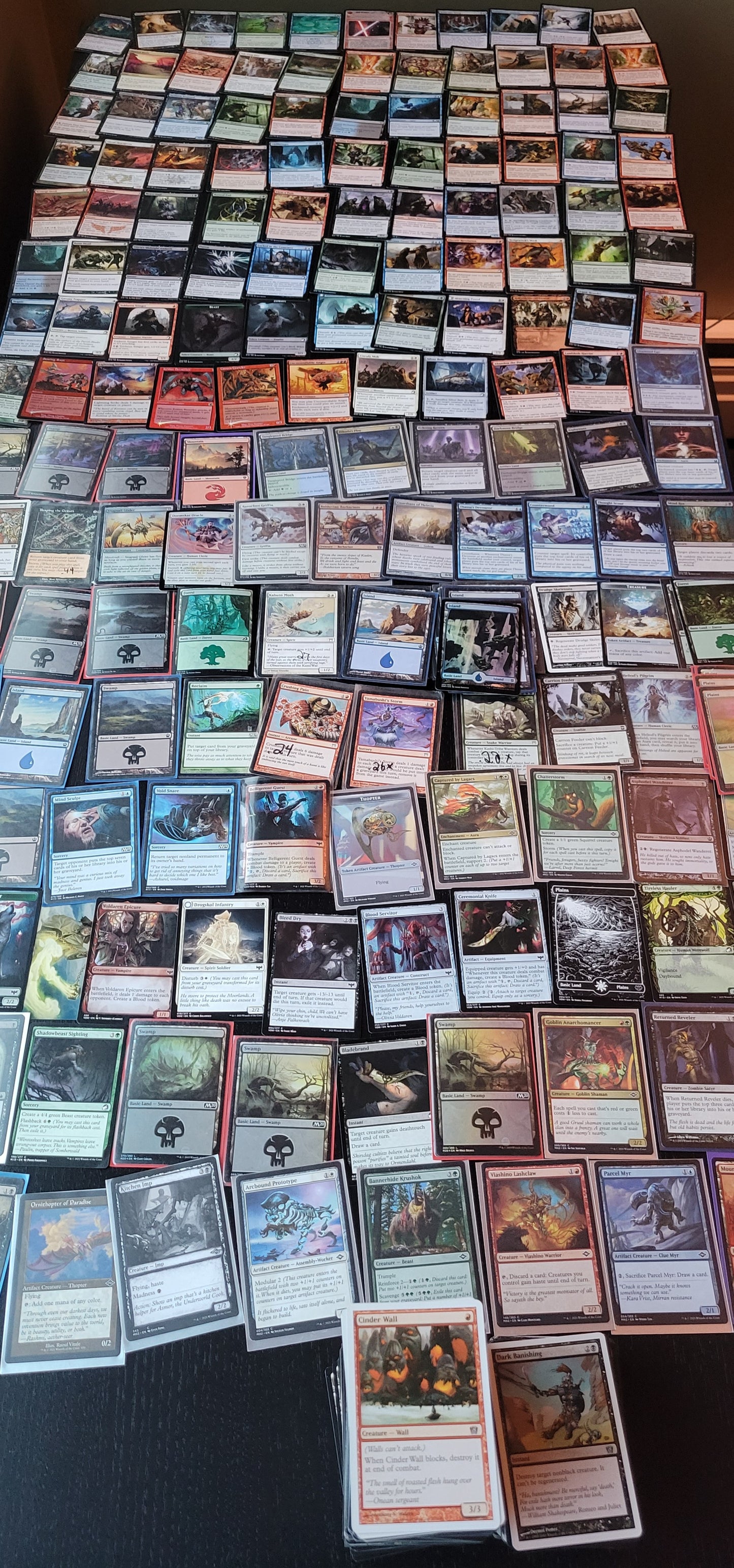 Massive VINTAGE MTG Magic The Gathering Storage locker Find Various Eras! Lots Of Rare Cards!