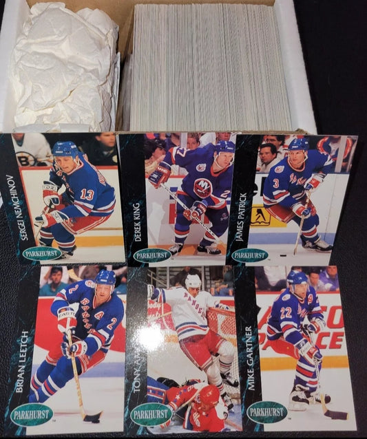 200 - 300 1990 Vintage PARKHURST Hockey Card Lot Boxed Since New Great Investment*