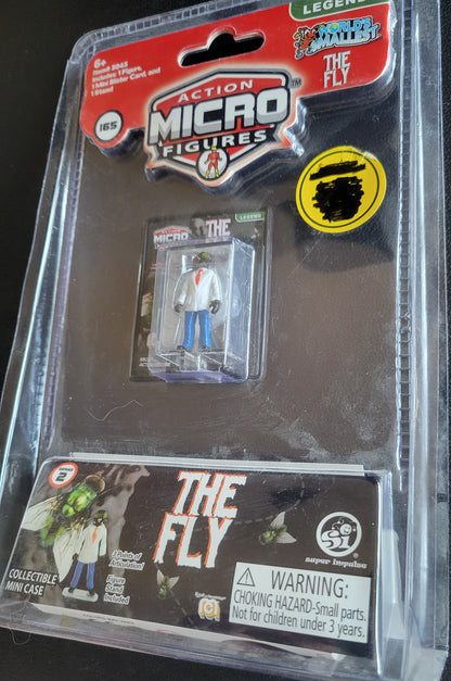 Action Micro Figures: The Fly + Collector’s Case (Legends #165) – Brand New / Factory Sealed