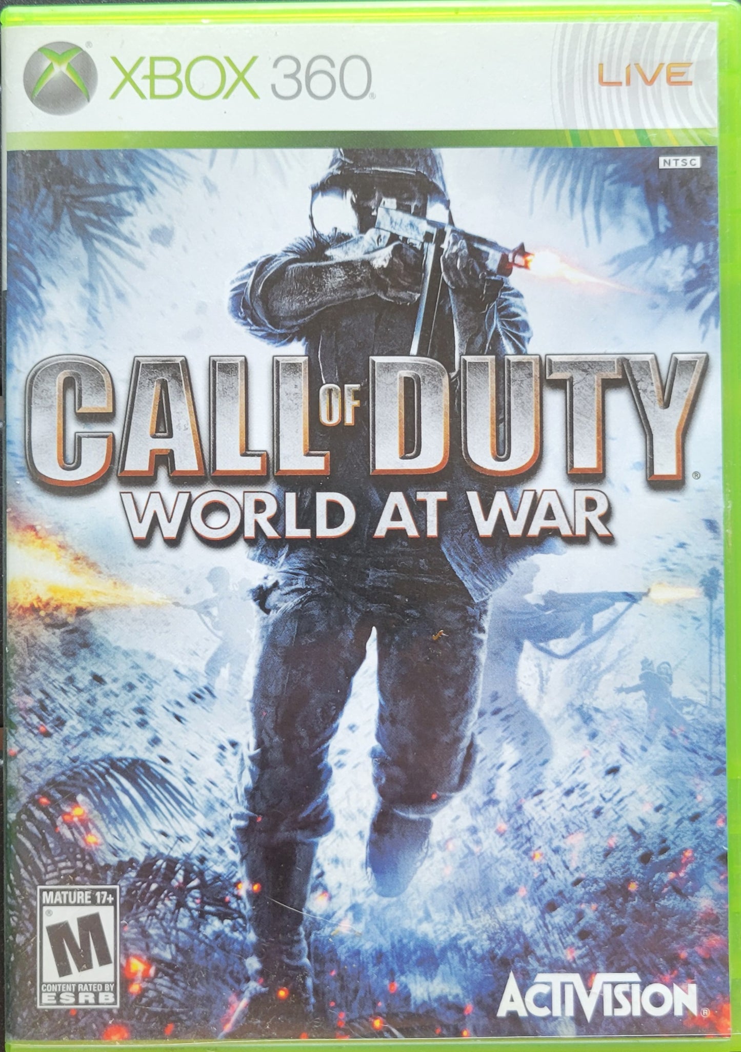 Call Of Duty: World At War - Microsoft XBOX 360 - CIB Pre-Owned Great Shape Tested & Working