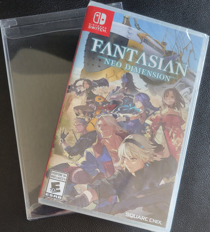 Fantasian Neo Dimension - FACTORY SEALED Nintendo Switch (2019) + Plastic Protection Sleeve