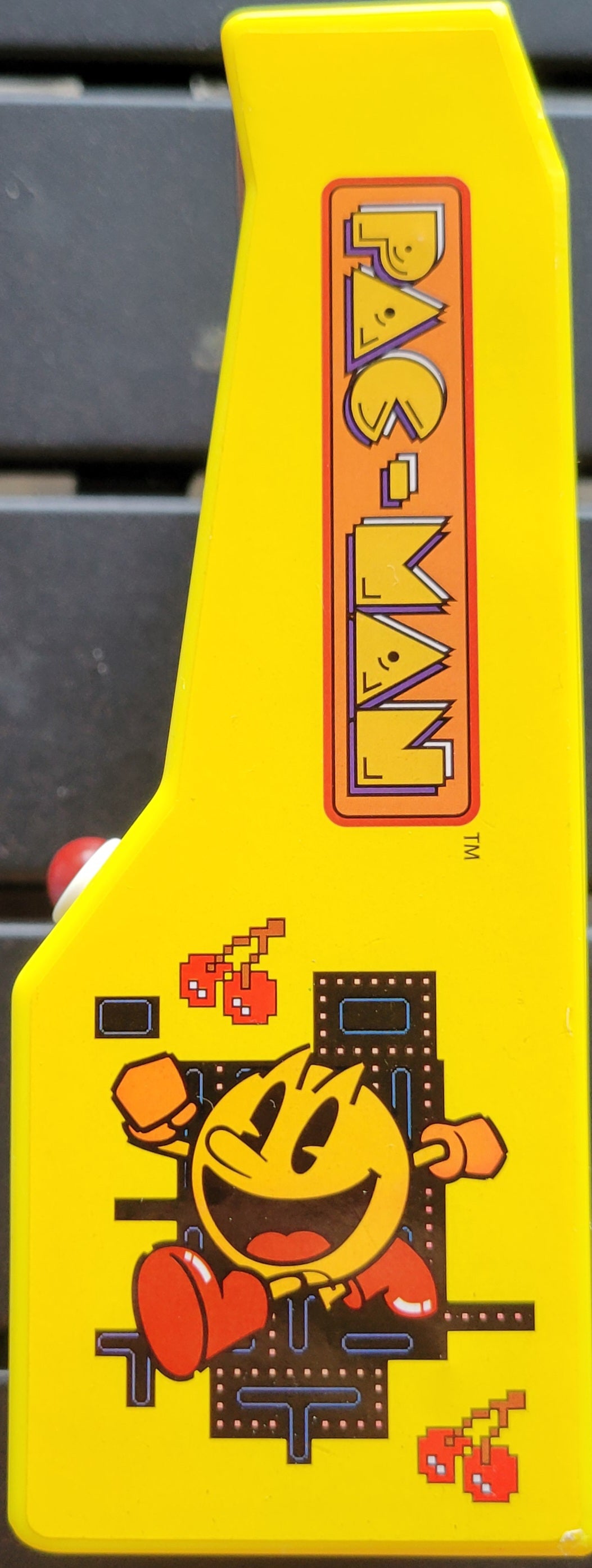 Original PAC MAN # 09521 Miniature Stand Up Arcade Classic Handheld Console