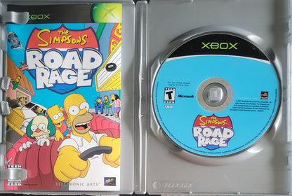 The Simpsons: Road Rage *Platinum Hits* - (CIB) OG Microsoft XBOX  Pre-Owned Great Shape Tested & Working CLEAN DISC