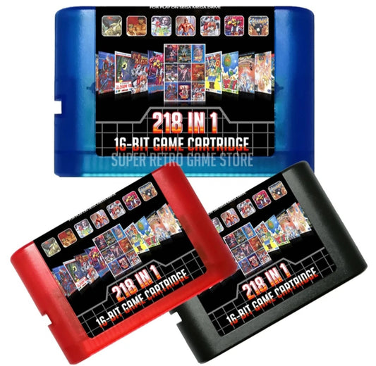 MEGADRIVE Pro Classic Hits Collection 218 Of Your Favorite Sega Games In 1 16 Bit Game Cartridge