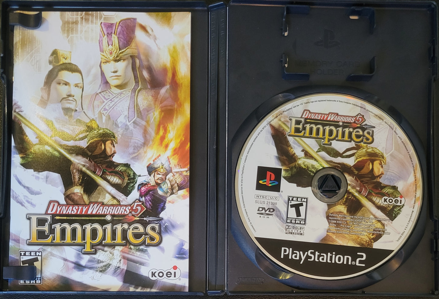 Dynasty Warriors 5: Empires - Sony PlayStation 2 PS2 (CIB) Pre-Owned Tested & Working Great Shape!