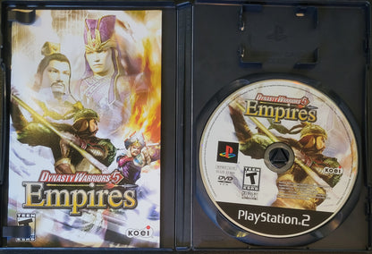 Dynasty Warriors 5: Empires - Sony PlayStation 2 PS2 (CIB) Pre-Owned Tested & Working Great Shape!