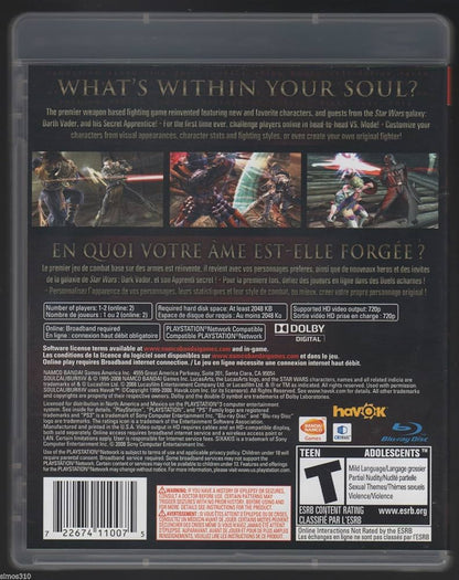 Soul Calibur IV – 2008 Sony PlayStation 3 CIB – RE-Sealed – Excellent