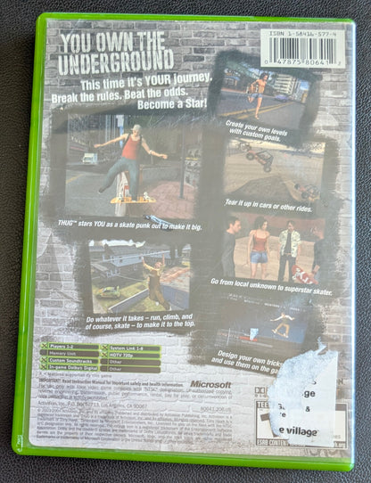 Tony Hawk's Underground (2003) - CIB Original Xbox | RE-Sealed