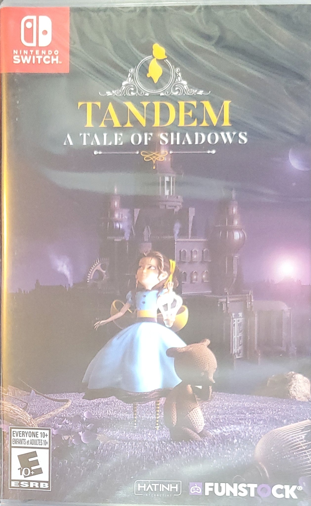 Tandem: A Tale of Shadows – FACTORY SEALED – Nintendo Switch + Plastic Protection Sleeve