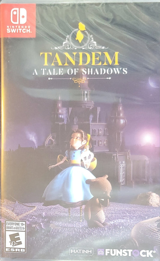 Tandem: A Tale of Shadows – FACTORY SEALED – Nintendo Switch + Plastic Protection Sleeve