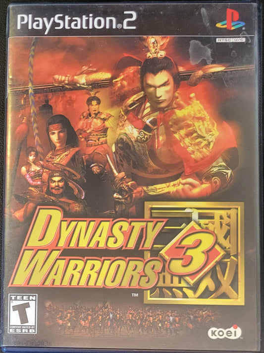 Dynasty Warriors 3 - Sony PlayStation 2 PS2 Pre-Owned Tested & Working Great Shape!