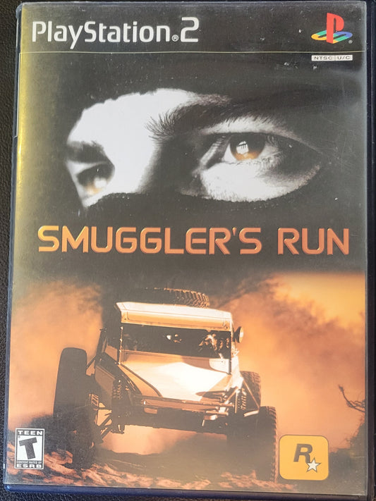 RARE Smuggler's Run EARLY RELEASE Purple CD ROM Variant - Sony PlayStation 2 PS2 (CIB) Pre-Owned Tested & Working Great Shape!