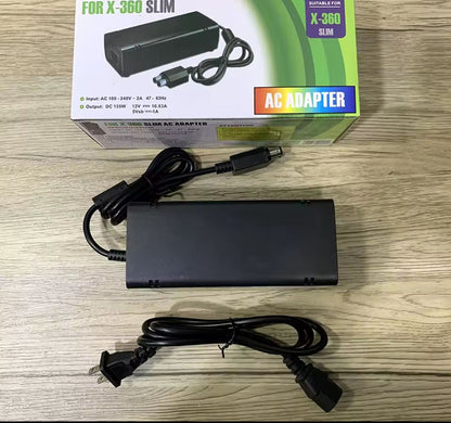 Xbox 360 Power Supply (Aftermarket) | Replacement Power Brick & AC Cable | Console Adapter