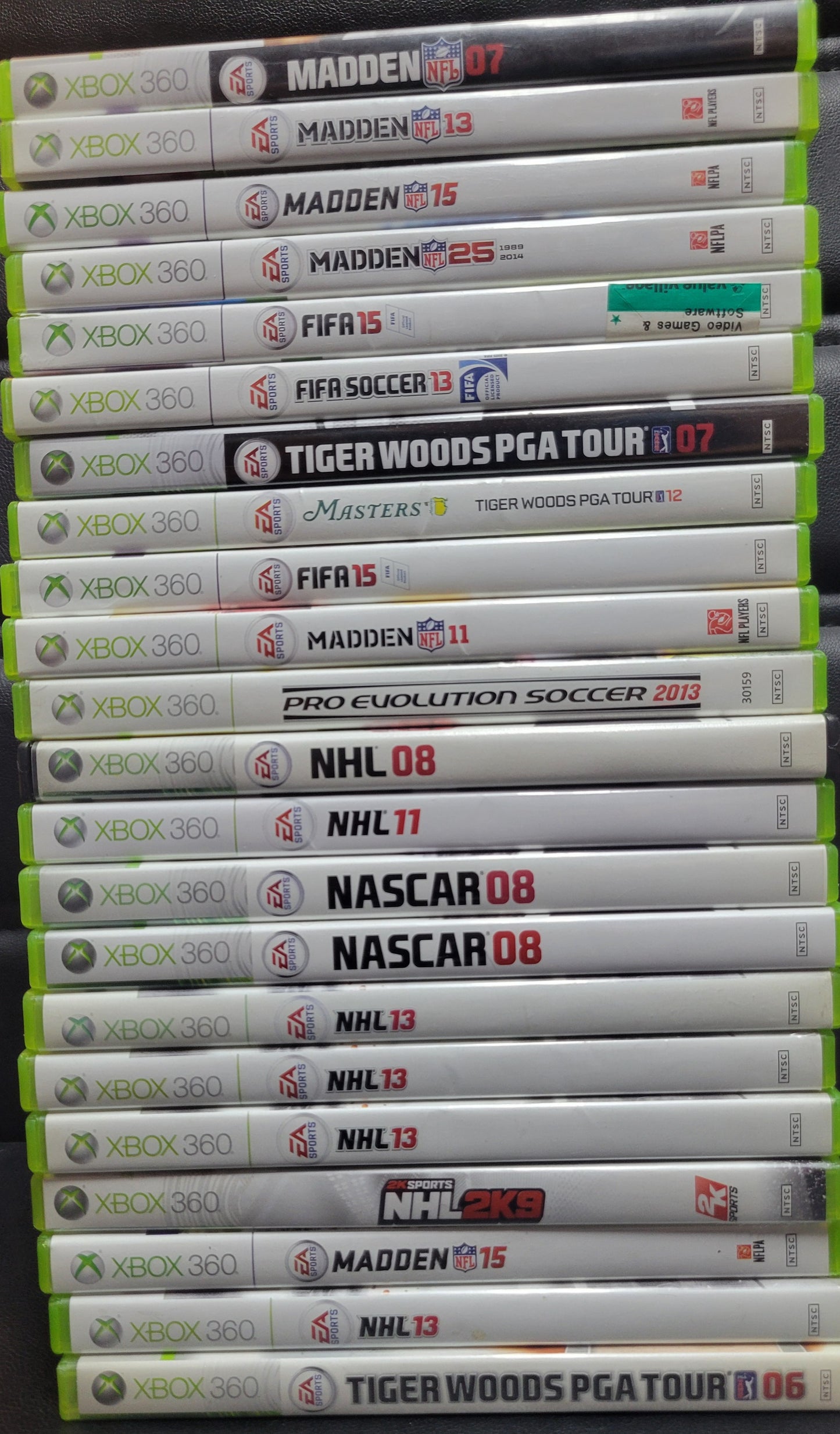 ALL SPORTS NHL NFL NBA Golf Boxing & More! - (CIB) - Microsoft XBOX 360 - Pre-Owned Like New CLEAN DISC
