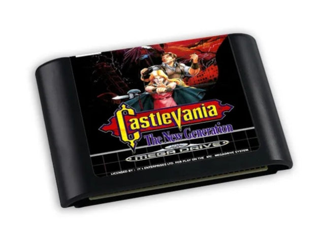 CASTLEVANIA: The New Generation - Boxed (Sega Genesis Cartridge)" | 1990 | Action Platformer