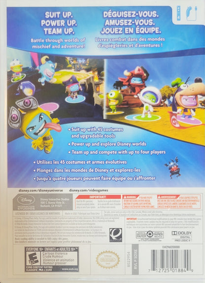 Disney Universe – 2011 Nintendo Wii CIB – RE-SEALED + Clean Disc