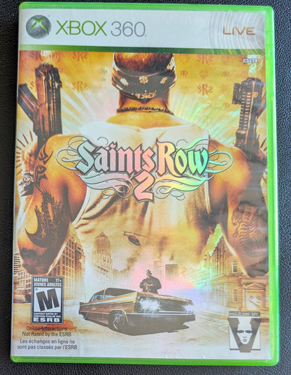 Saints Row 2: Holo Cover (2008) - Xbox 360 | RE-Sealed