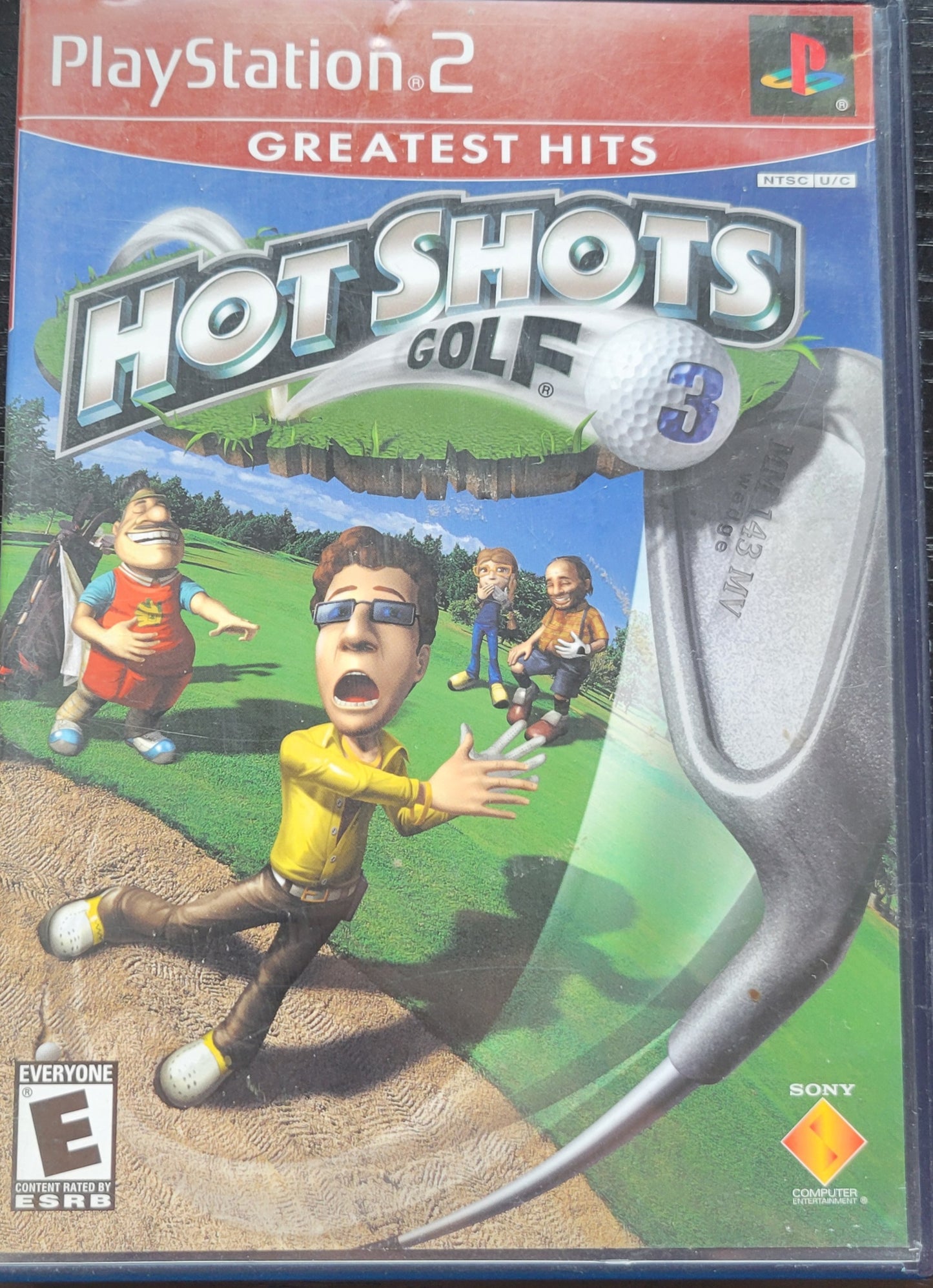 Hot Shots Golf 3 - Sony PlayStation 2 PS2 Pre-Owned Used Shape! Tested & Working