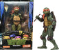 7" NECA Ninja Turtles 1990 Movie TMNT Teenage Movable Toys Mutant Action Figure Weapons + Pizza Included COWABUNGA DUDES!