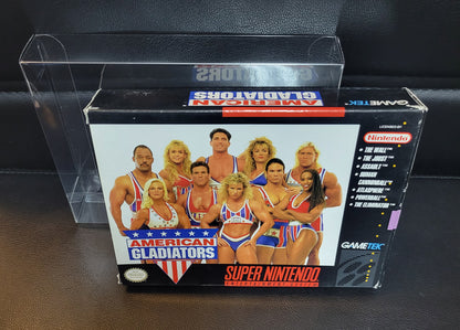 American Gladiators (SNES) - Super Nintendo Ent. 1993 IMMACULATE Condition - (REAL CIB)