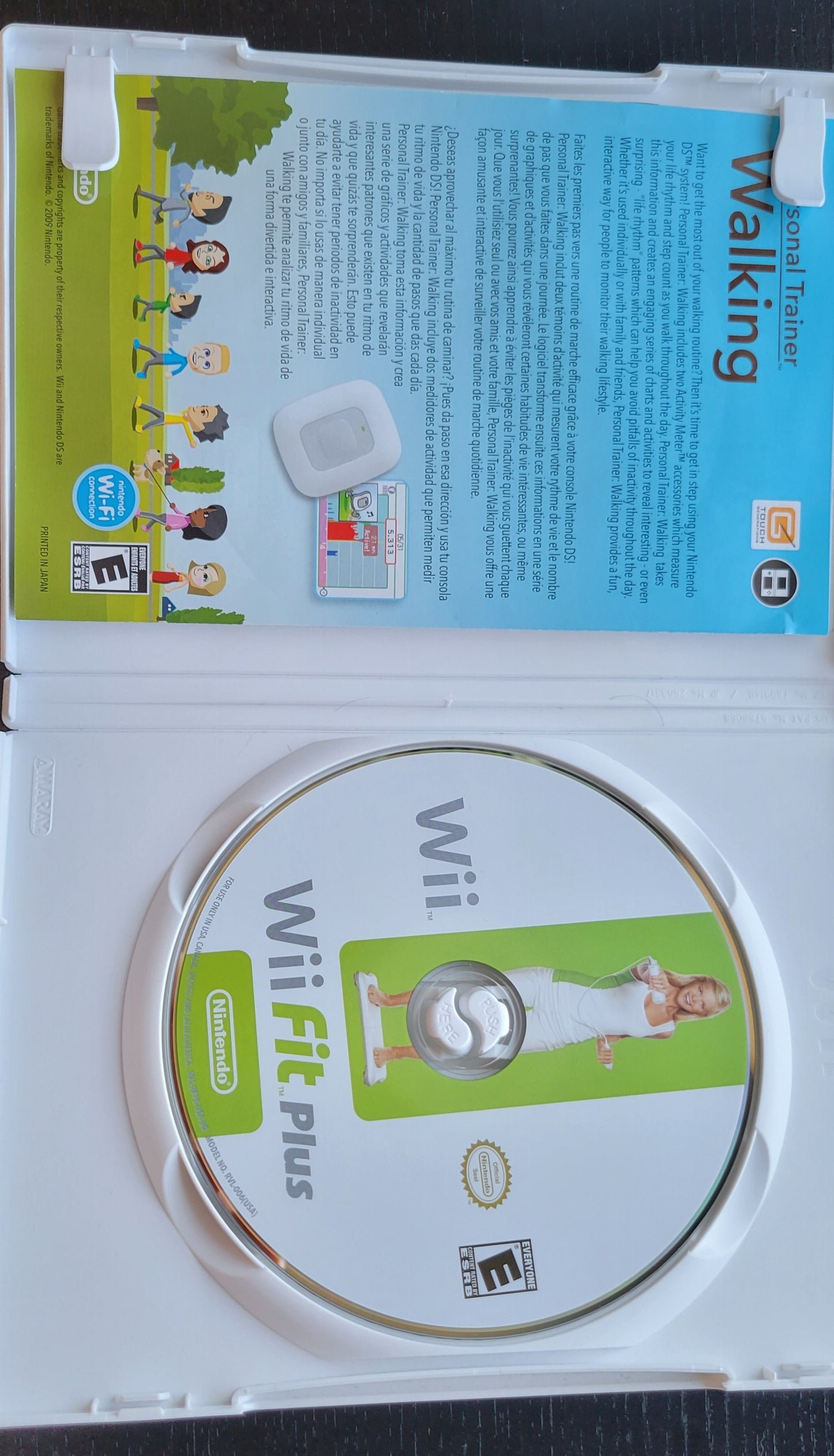 Wii Fit Plus - Nintendo - Wii - Entertainment System CIB Clean Disc