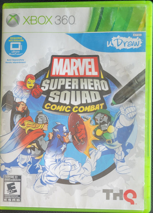 Marvel Super Hero Squad: Comic Combat - (CIB) - Microsoft XBOX 360 - Pre-Owned Like New CLEAN DISC