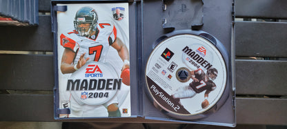 MADDEN 2004 - Sony PlayStation 2 PS2 CIB Pre-Owned Great Shape! Tested & Working