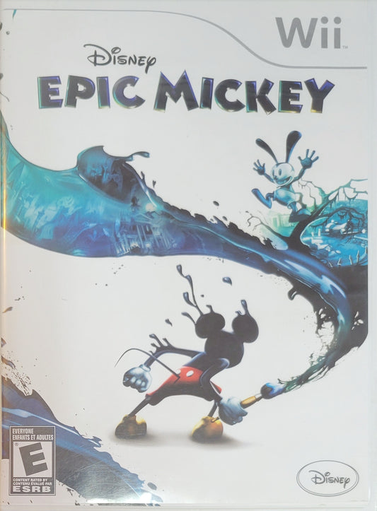 Disney Epic Mickey – Nintendo Wii CIB – RE-SEALED + Like New