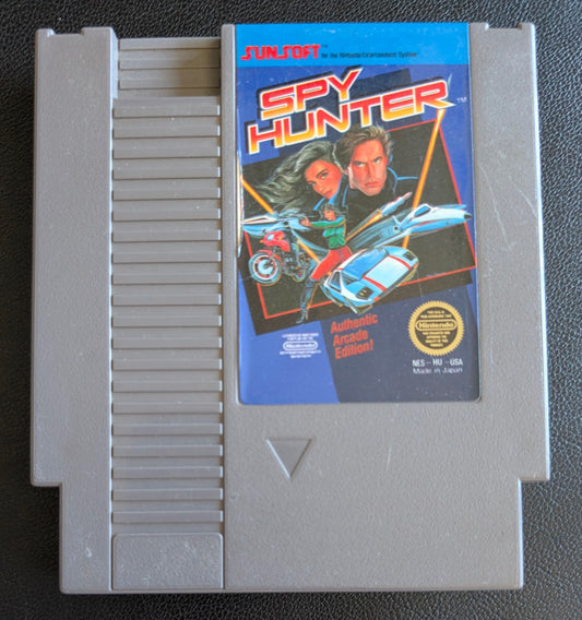 Spy Hunter (1987) - Nintendo NES | Authentic | Cleaned & Tested + Protection Sleeve