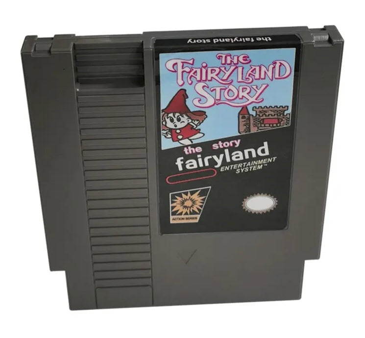 The Fairyland Story - NES Nintendo Entertainment System 1983 72 Pin 8 Bit Video Game Cartridge